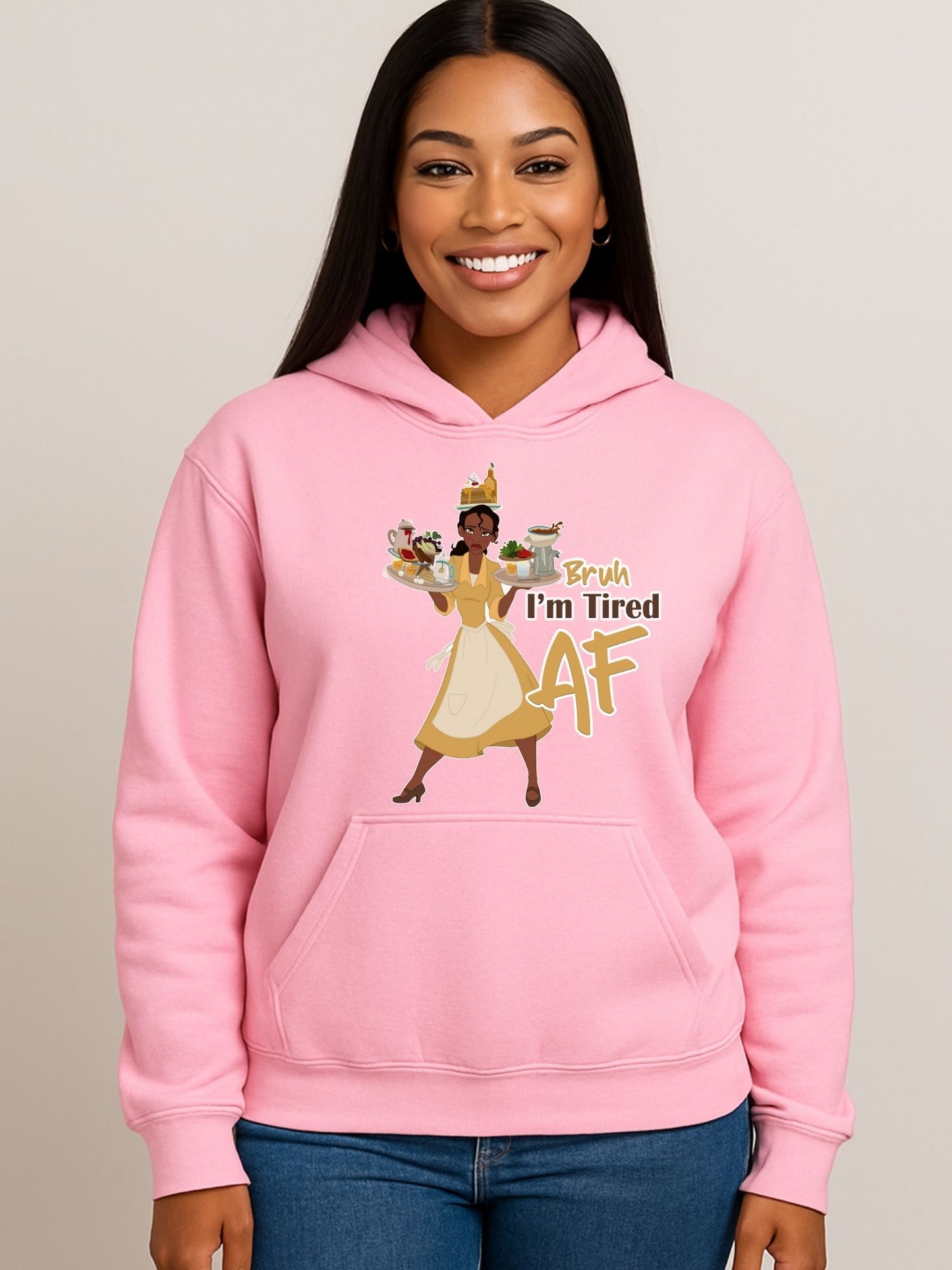 Bruh I'm Tired AF Hoodie