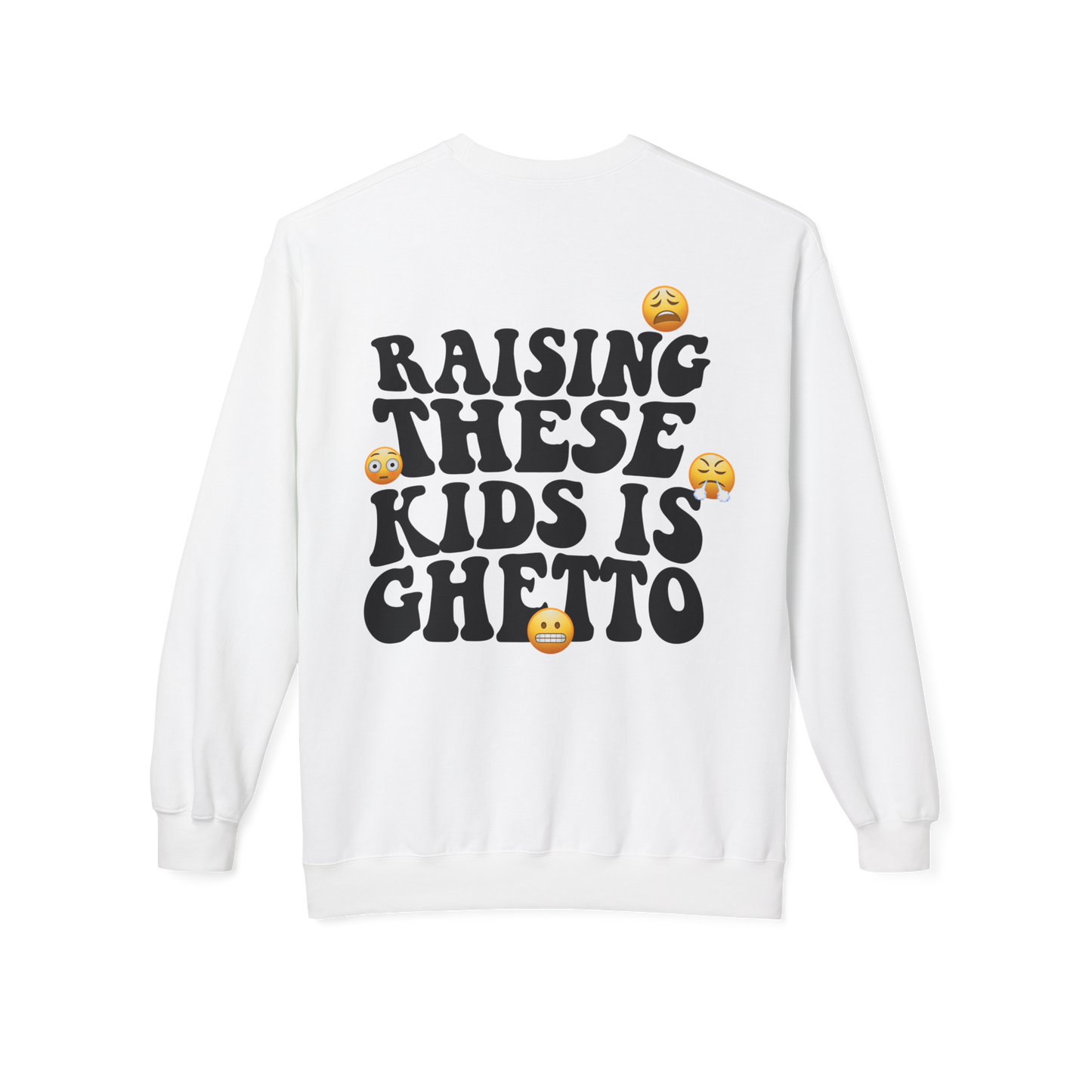 Humorous Parenting Crewneck Sweatshirt
