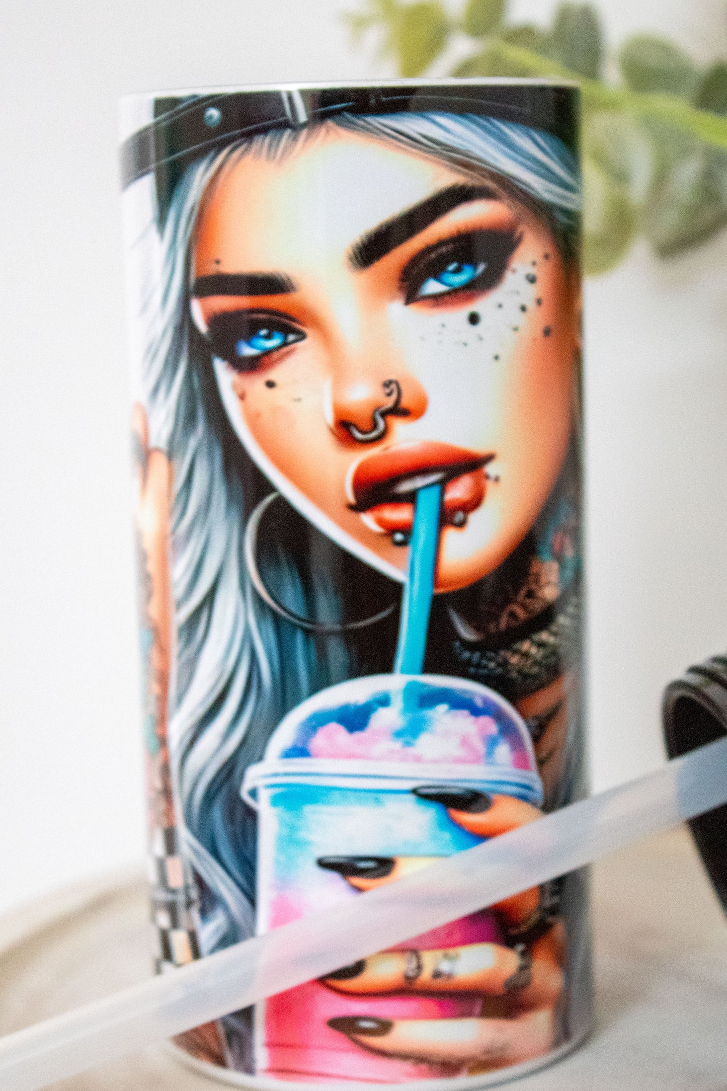 Icy Baddie 18 oz Water Bottle