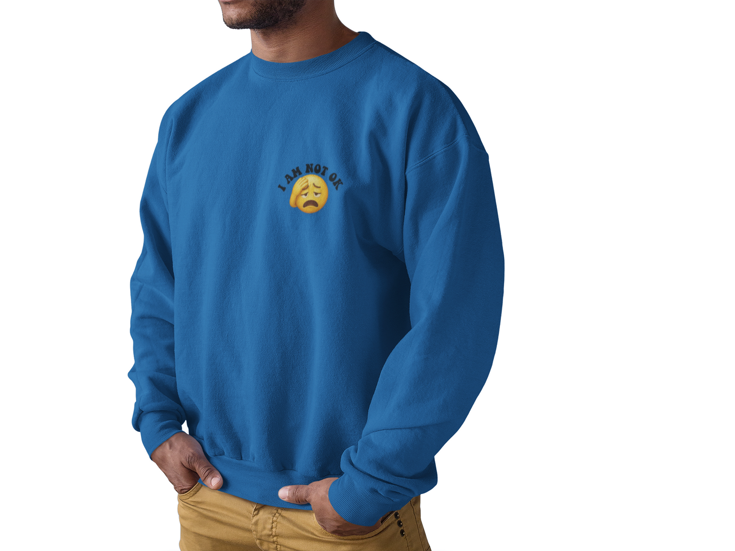 Humorous Parenting Crewneck Sweatshirt