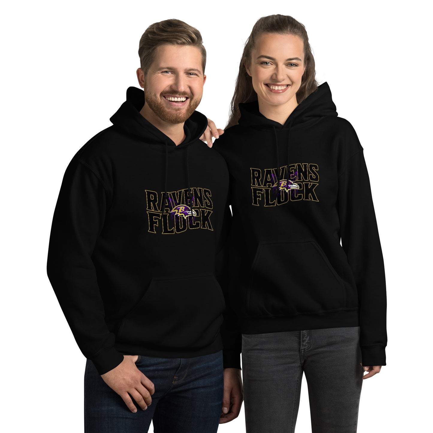 Ravens Flock Hoodie