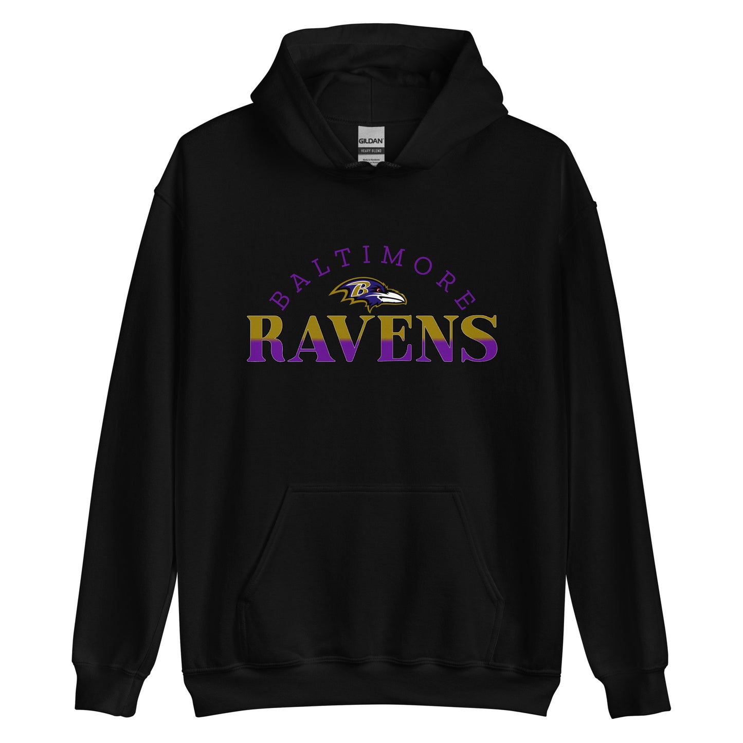 Ravens Ombre Hoodie