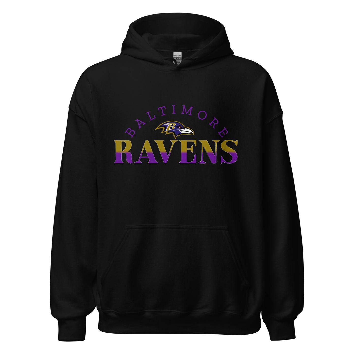 Ravens Ombre Hoodie