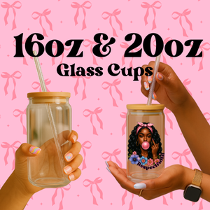 Glass Can Cups