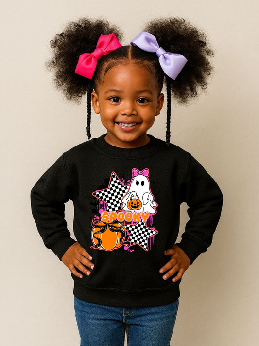 Spooky colorful sweatshirt