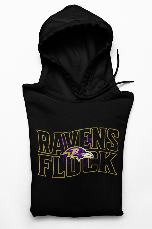 Ravens Flock Hoodie