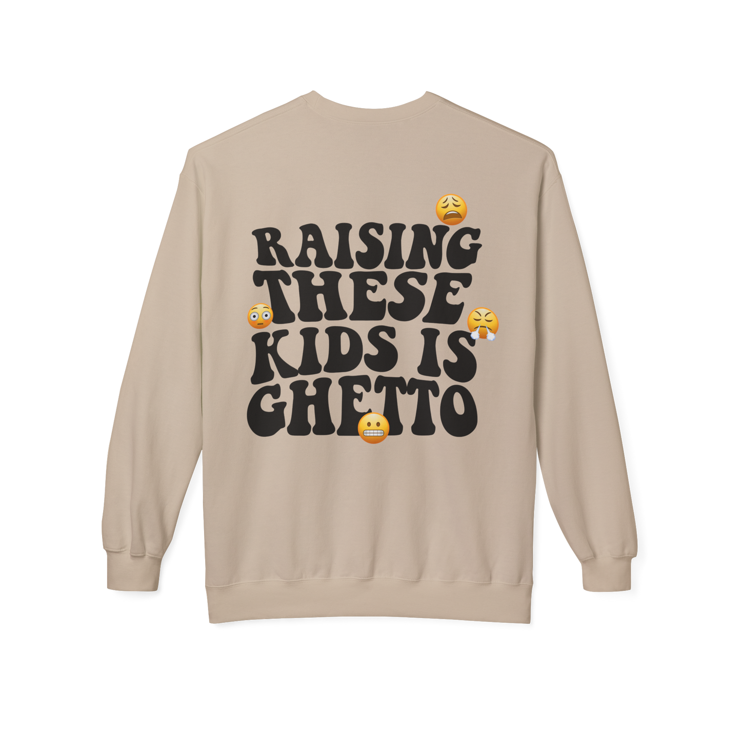 Humorous Parenting Crewneck Sweatshirt