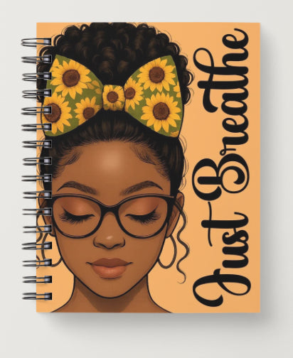 Just Breathe notebook