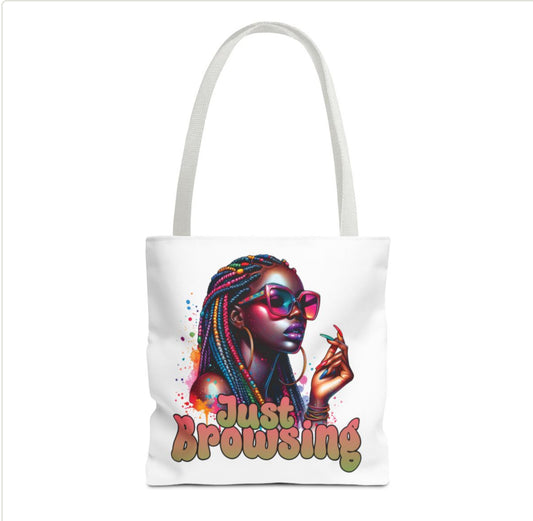 Just Browsing Tote Bag