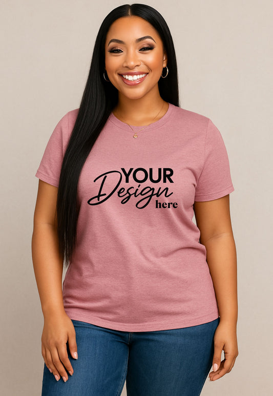 Mockup T-Shirt Terracotta