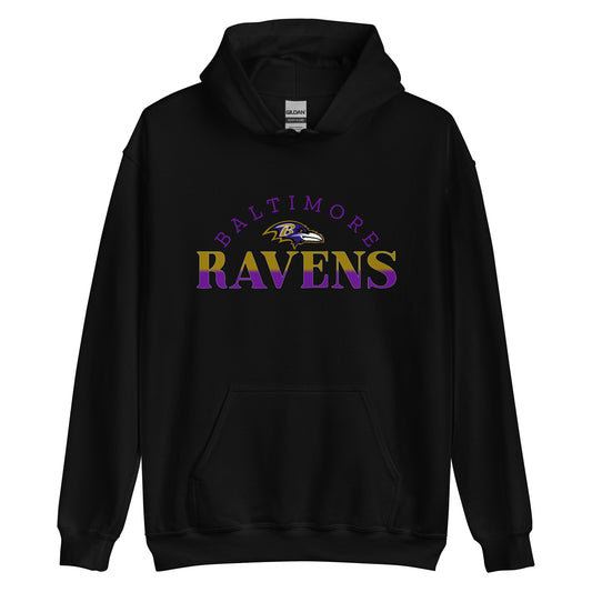 Ravens Ombre Hoodie
