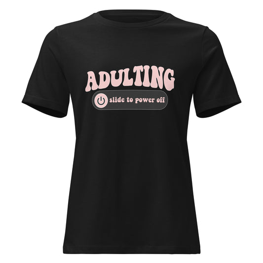 Slide to power OFF T-shirt